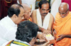 Foundation stone laid for renovation at Vishwanath Kshethra